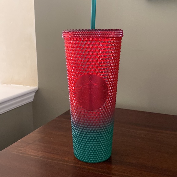 Mickey Mouse Christmas Starbucks® Tumbler with Straw – Walt Disney World - Picture 5 of 6
